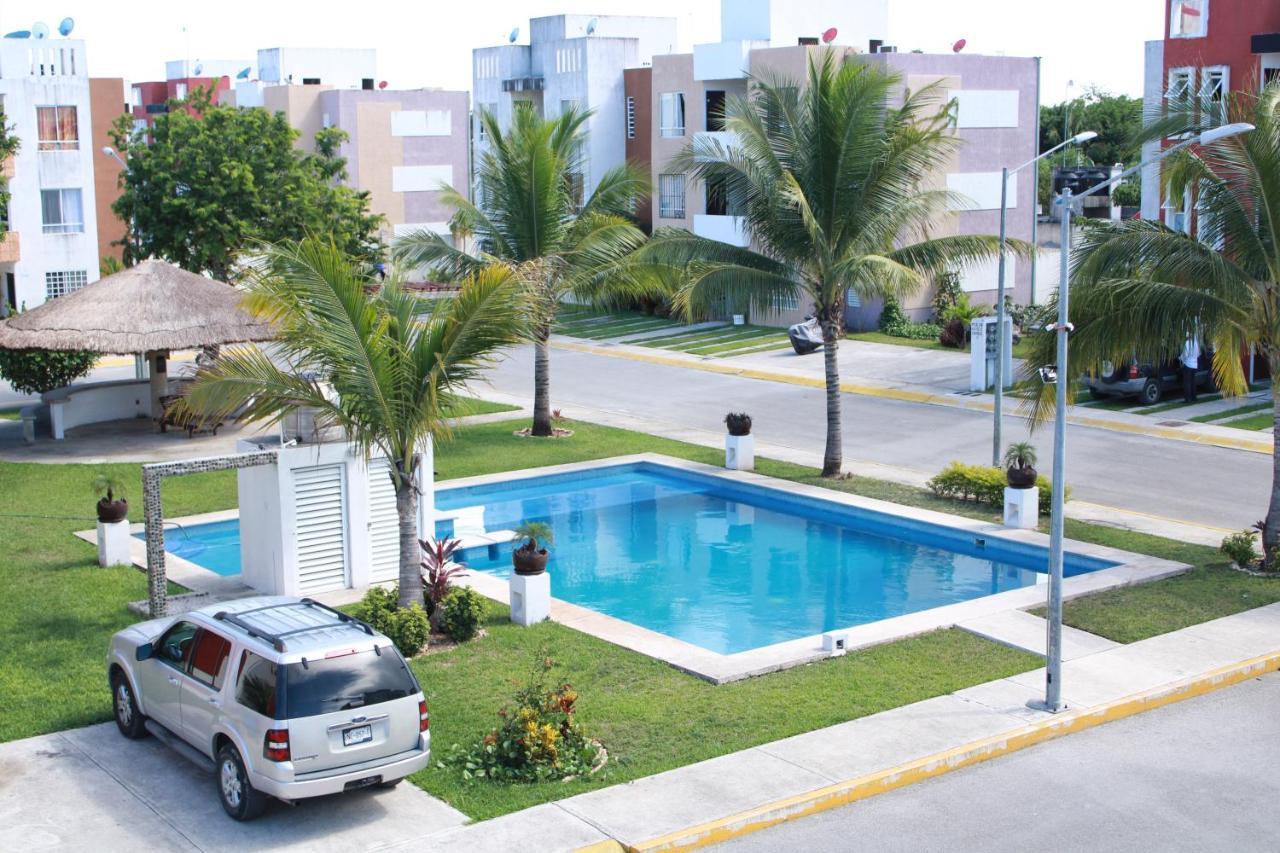 Relajante Y Acogedor Apartamento Con Alberca En Канкун Экстерьер фото