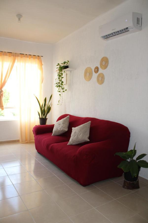 Relajante Y Acogedor Apartamento Con Alberca En Канкун Экстерьер фото